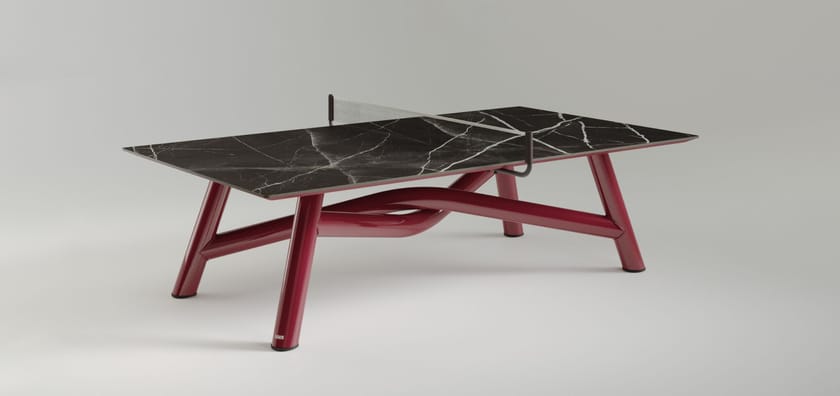 GAE by LAVA - Tavolo da ping pong in gres porcellanato e alluminio - 15