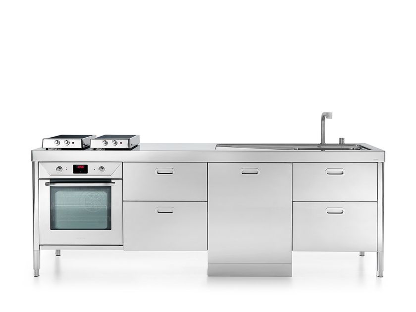 Lacor 66365Z - Contenitore da Cucina in Acciaio Inox 176 x 325 x 65 cm
