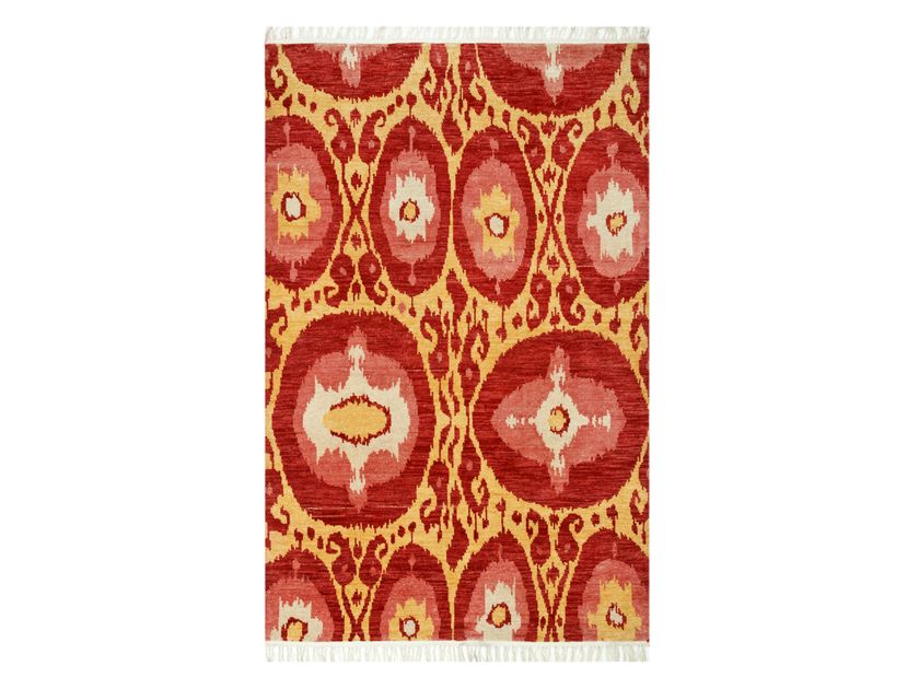 地毯 LCA-02 Sunflower/Vintage Claret By Jaipur Rugs