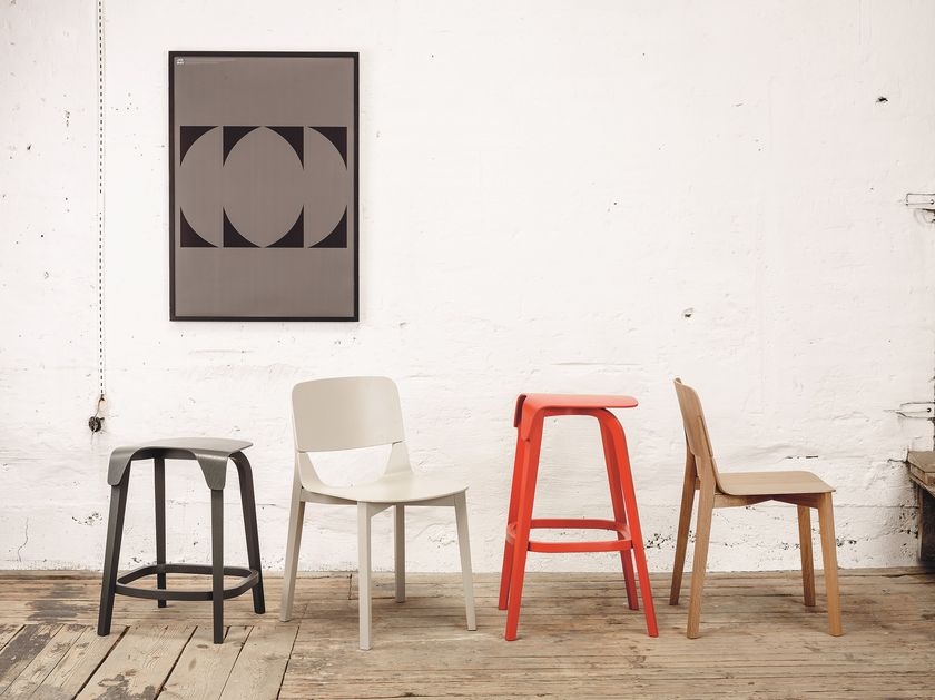 LEAF Wooden chair By TON | design E-ggs
