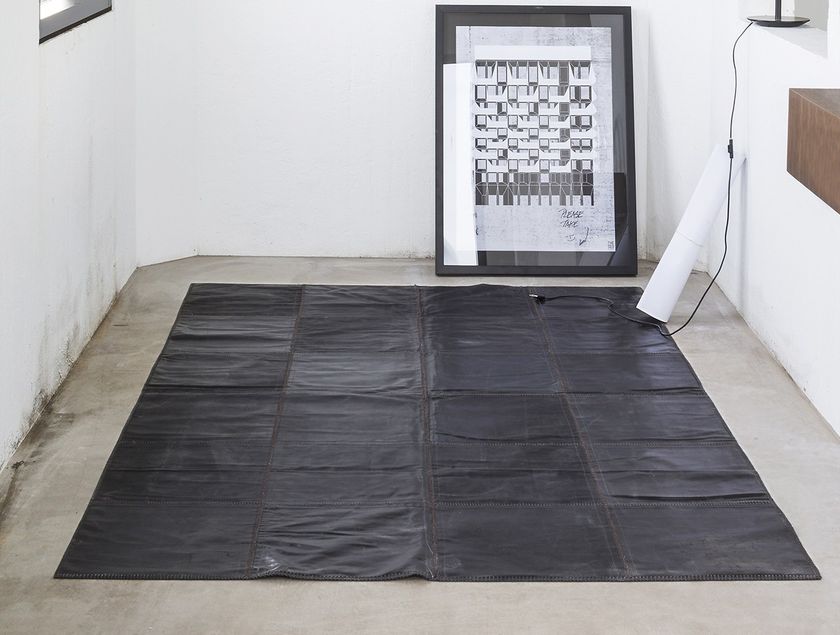 Handmade leather rug LEATHER RUG By Massimo Copenhagen
