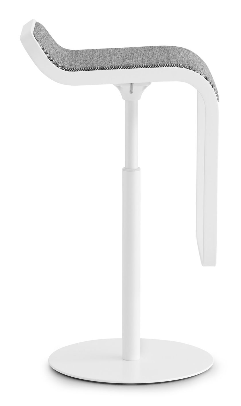 LEM Swivel high heightadjustable stool By Lapalma