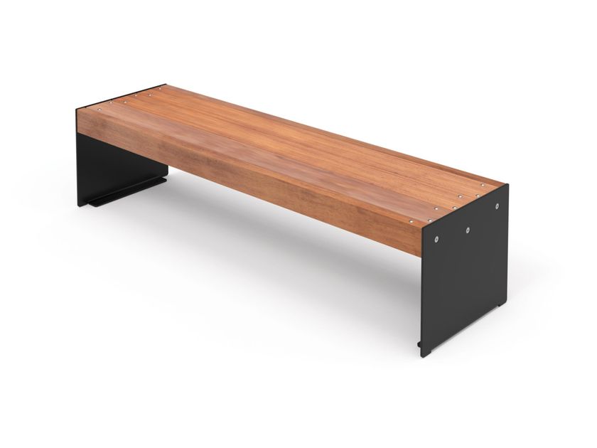 COSTWAY Panchina Da Giardino In Legno Massello, Panca Da Esterno Senza Schienale, Panca Capacità Di 150 Kg Per Ingresso, Cortile E Balcone, 100 X 30 X 47 Cm, Naturale