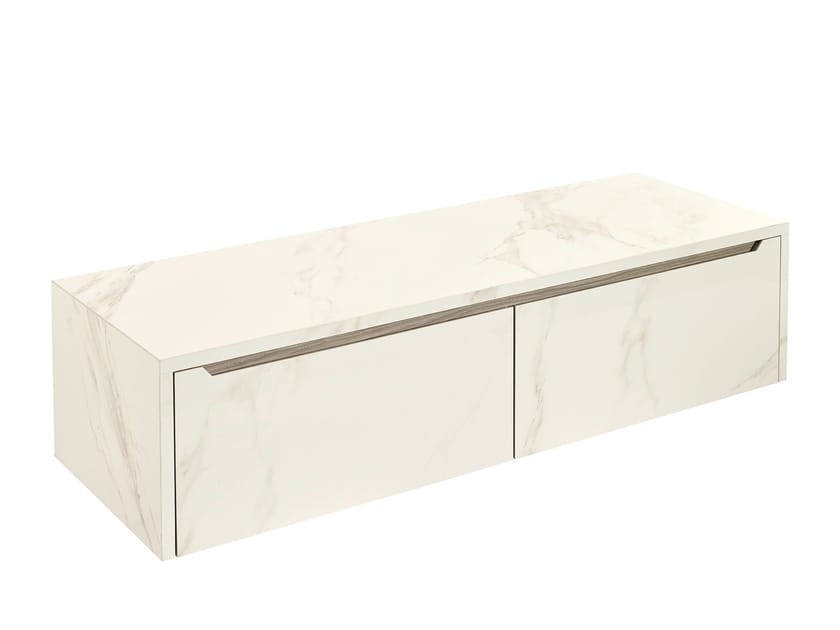 LINE by MIMIC - Mobile lavabo sospeso con cassetti - 3