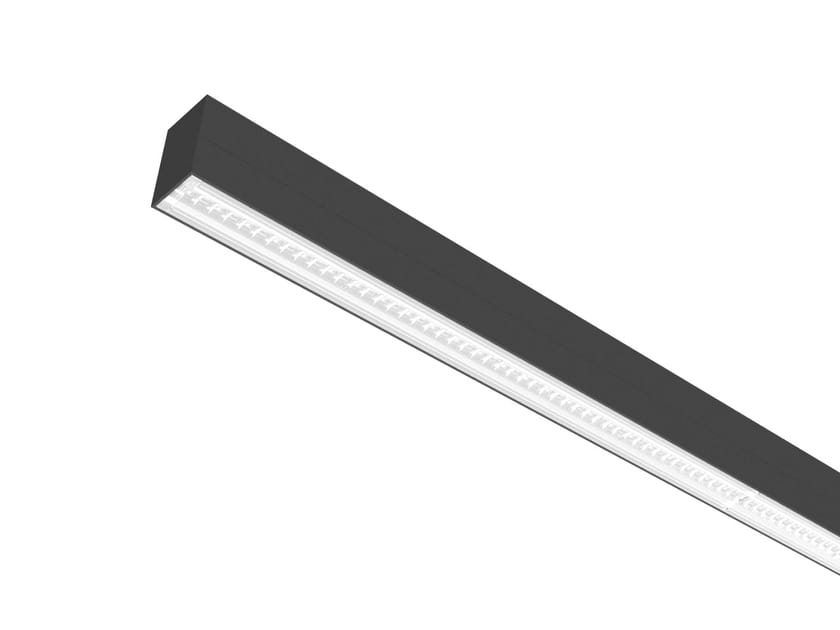 LED direct light aluminium pendant lamp LINEAR 6530 By Metalmek