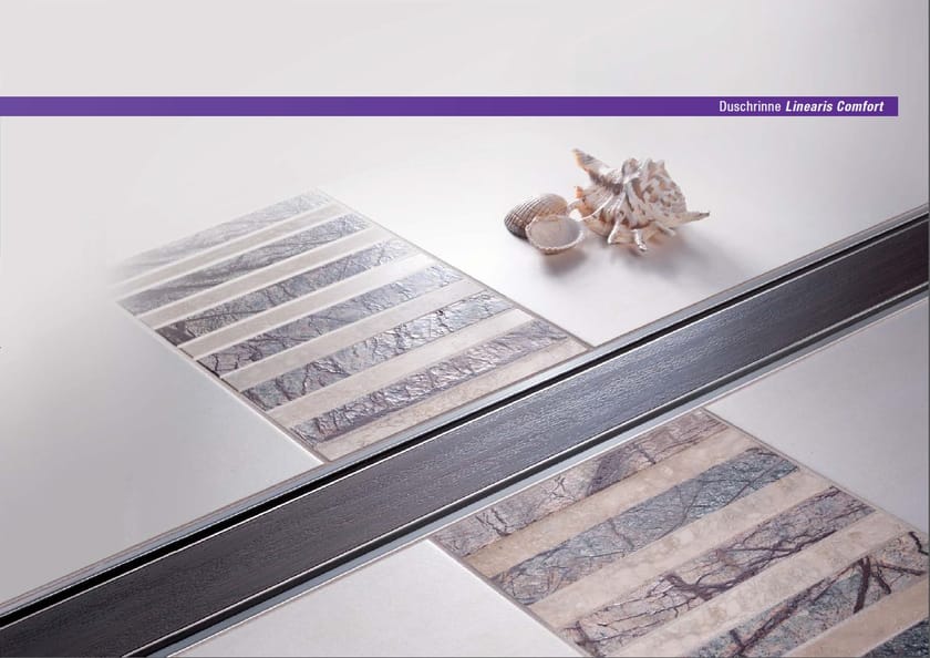 LINEARIS COMPACT by Kessel - Canaletta per doccia in acciao inox - 6