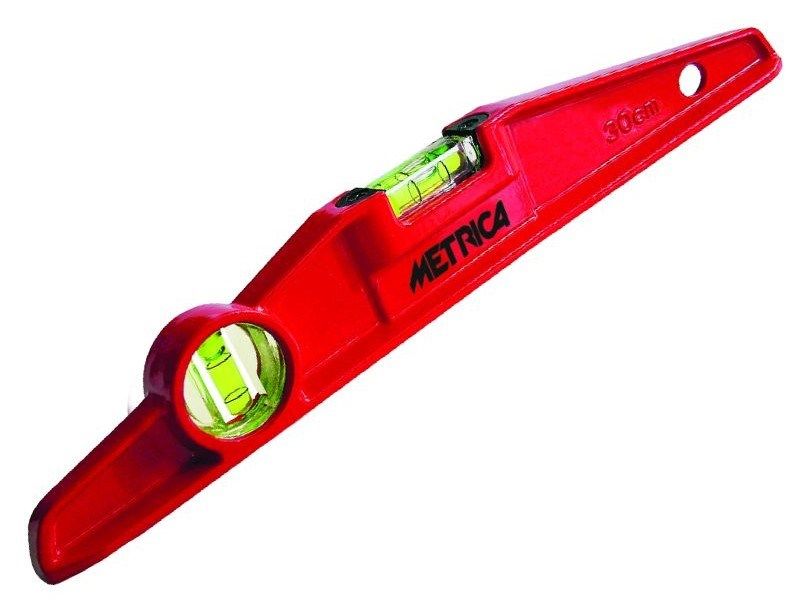 rabo, Alluminio livella a bollaprofessionale regolabile, resistente agli urti, chiaro anodizzato, accuratezza 0,5 millimetri/m, peso 630g / m, lunghezza 60