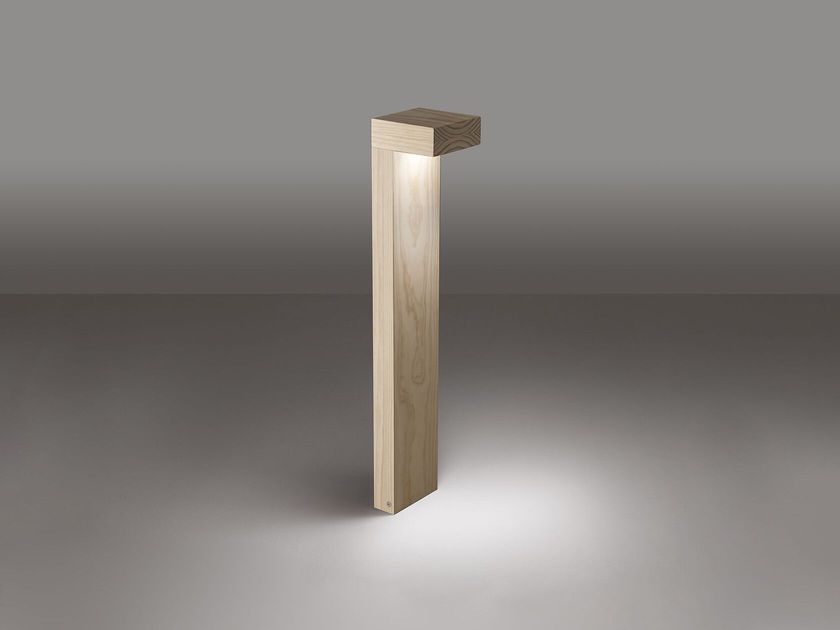 IDRIA LED Accoya® wood bollard light By [LND]