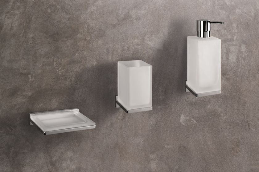 Nadi Collection | Bicchiere spazzolino da denti bagno | Serie Forest | Resina e legno | per bagno o cucina | Portaspazzolino | 10,5 x 6,5 x 9 cm (Beige