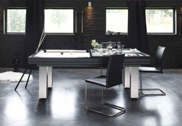 Set Di 2 Orecchini In Acciaio Inox 316L – Sfera Biliardo 8 Ball, Colori Nero E Argento, Per Donna E Uomo