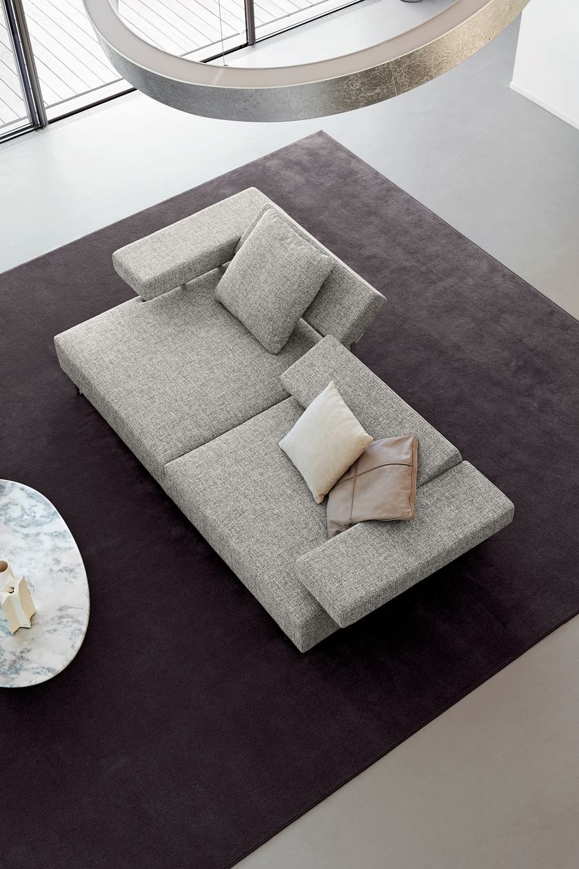LOFT Fabric sofa Loft Collection By Arketipo design Adriano Piazzesi