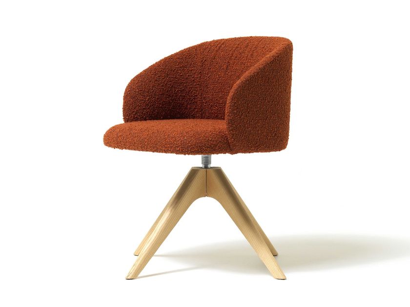 CLP Poltroncina Lounge Girevole Arcade In Similpelle – Con Braccioli E Base Cromata – Grigio