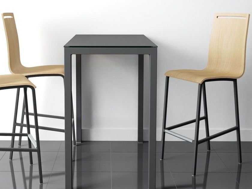 Rectangular high table LOGIC By CANCIO