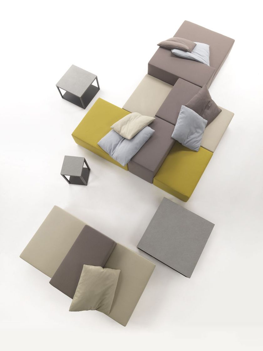 LOUNGE | Pouf quadrato By Marelli