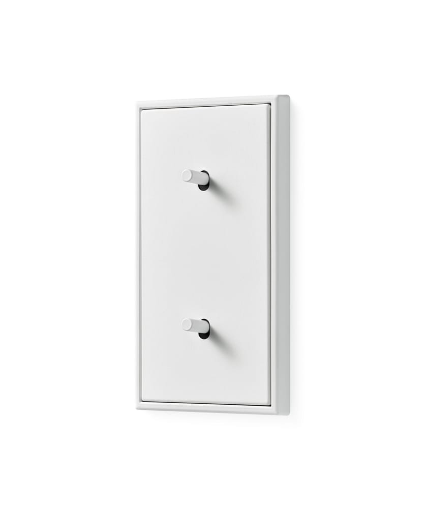 LS 1912 2X | Interruttore in alluminio by JUNG - 2x Interruttore in alluminio - 8