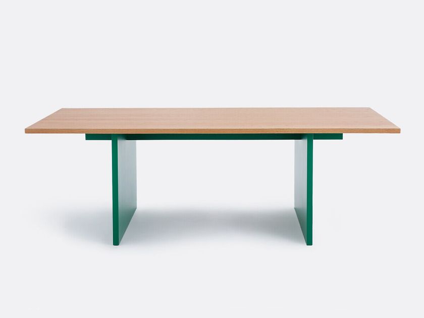 DELING Rectangular wooden dining table By La Redoute