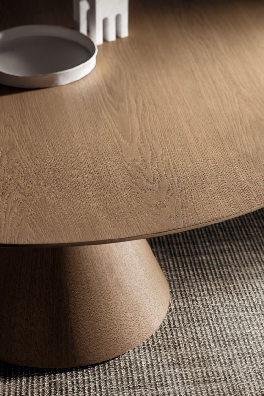 CHAPEAU 2990 by Lago - Tavolo rotondo da pranzo in legno - 2