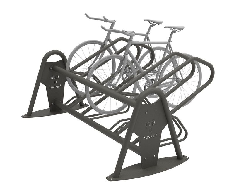 ISEO Galvanized steel bicycle rack By Lazzari