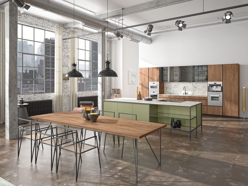 OPAL CONTINUA Kitchen By Lineaquattro