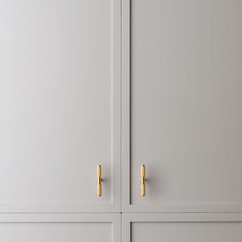 LINEAR T-PULL by Lo & Co Interiors - Pomello in ottone - 17