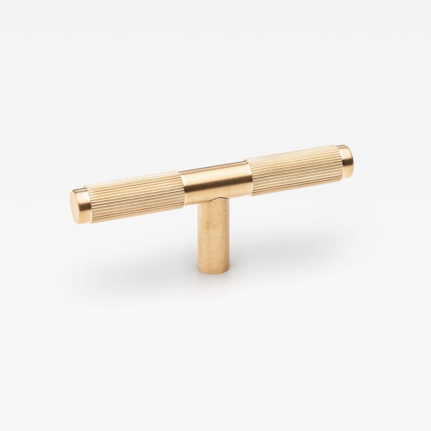 LINEAR T-PULL by Lo & Co Interiors - Pomello in ottone - 9
