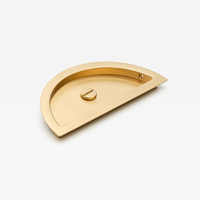 LUNA FLUSH WITH PRIVACY by Lo & Co Interiors - Maniglia ad incasso in ottone - 15