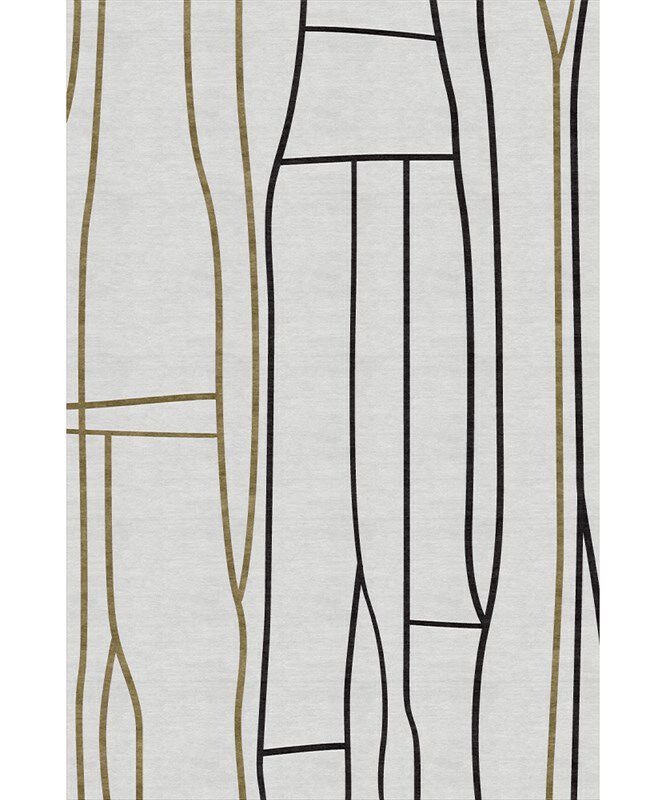 FIELD 01 Fabric rug By Loloey