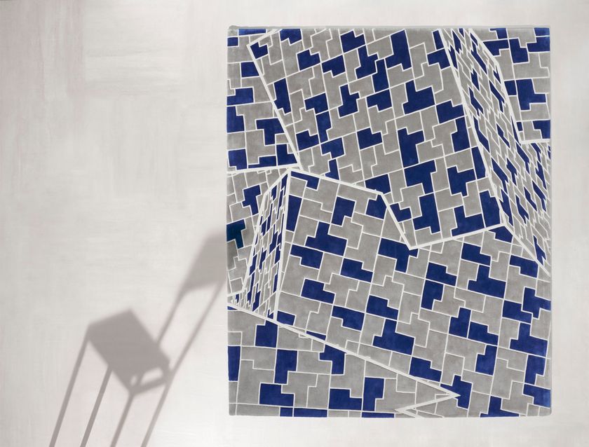 LIB 001 09 Handmade fabric rug By Loloey