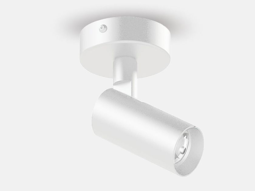 FOCUS BT36 Spot LED orientable rond en aluminium By Lucifero's