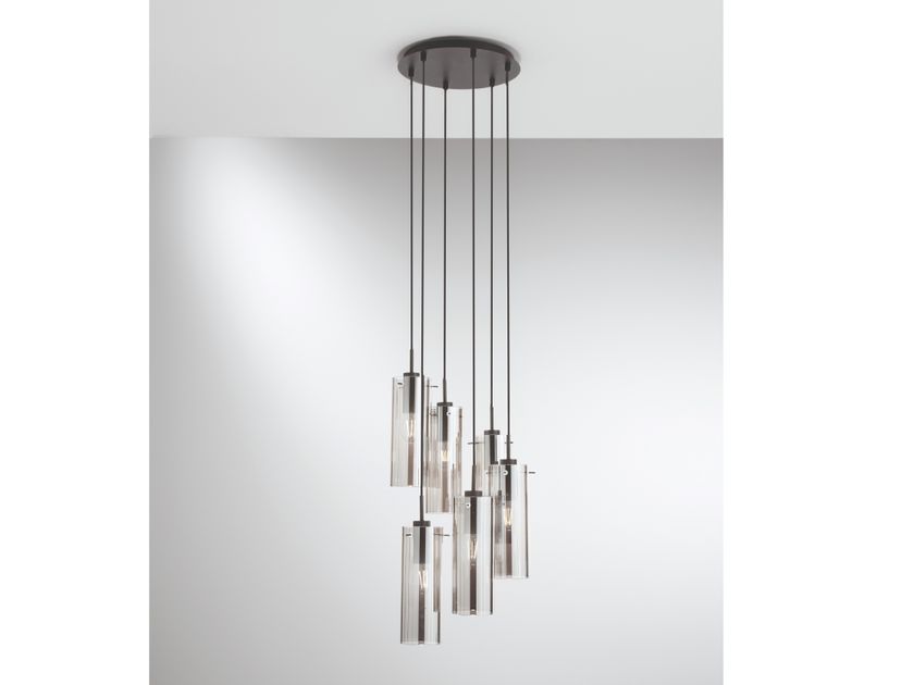 MAGIC | Glass pendant lamp By Fan Europe Lighting