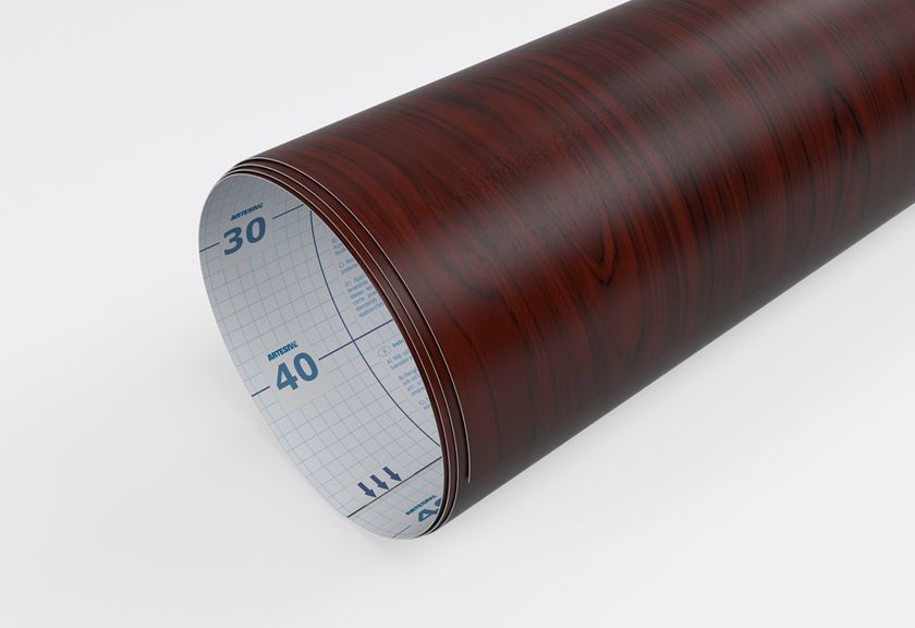Adesivo Ovale Artimagen Toledo, Colore Rosso, Dimensioni 80 X 60 Mm, In Vinile Resistente