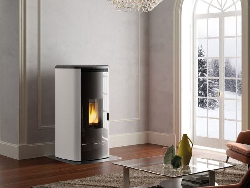 MAIDA by PALAZZETTI - Stufa a pellet in acciaio - 4