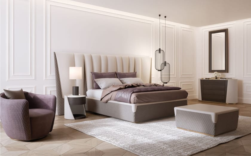 MAJESTIC by Capital Collection - Pouf quadrato in tessuto - 3