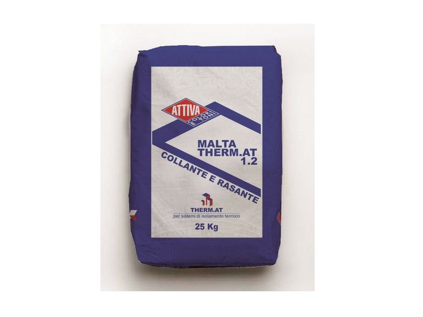 Collante e rasante a base minerale colore grigio MALTA THERM.AT 1.2 ...