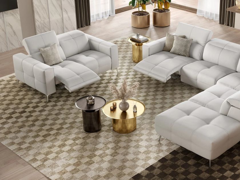 Canapé 2 Places en Tissu Marron MAX | Maisons du Monde