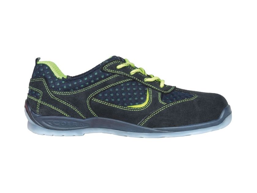 Scarpe Antinfortunistiche COFRA Towns O1 SRC FO - Taglia 44, Nero, Suola In Poliuretano/TPU, Tomaia Traspirante - 4