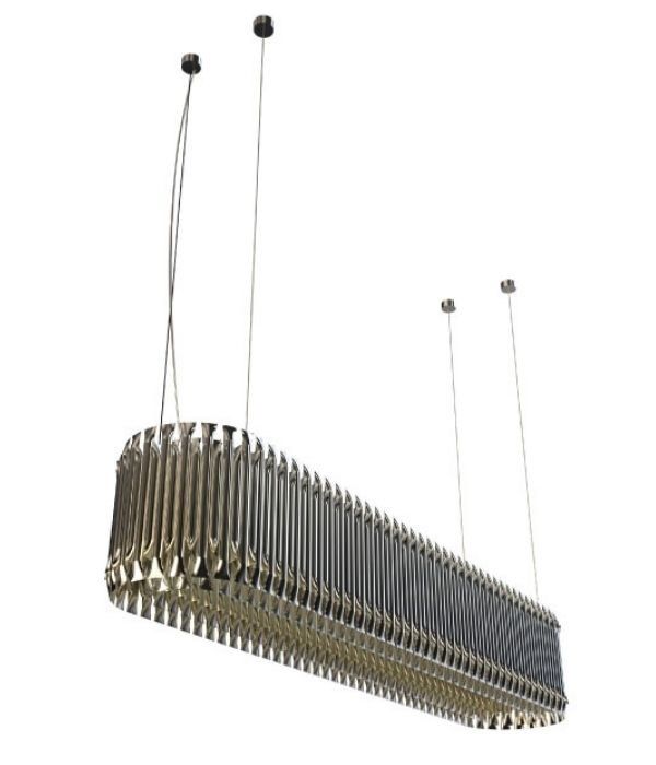 Brass pendant lamp MATHENY SNOOKER By Delightfull