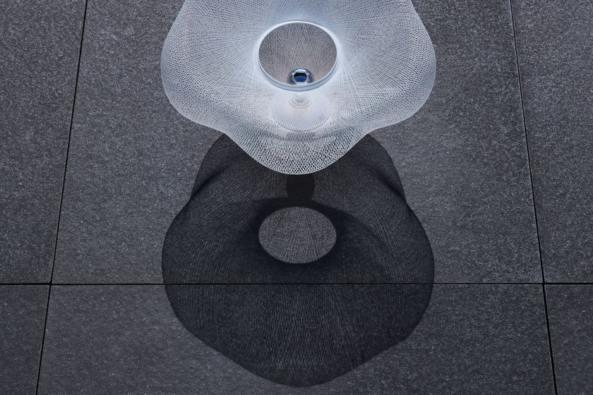 MAYUHANA® GOBEN SMALL/LARGE lampada da terra By YAMAGIWA design Toyo Ito