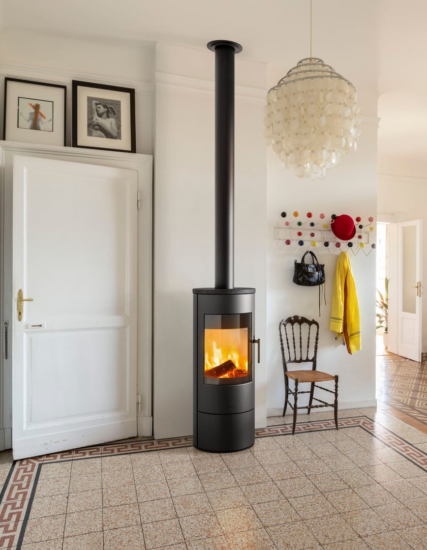 RAYHA by MCZ - Stufa a legna in acciaio - 2