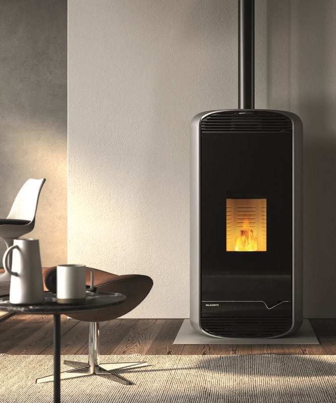 MEGHAN METALLO by PALAZZETTI - Stufa a pellet in alluminio classe A+ - 5