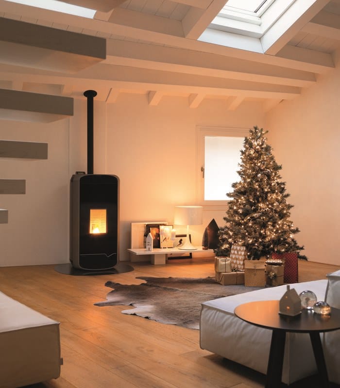 MEGHAN METALLO by PALAZZETTI - Stufa a pellet in alluminio classe A+ - 6