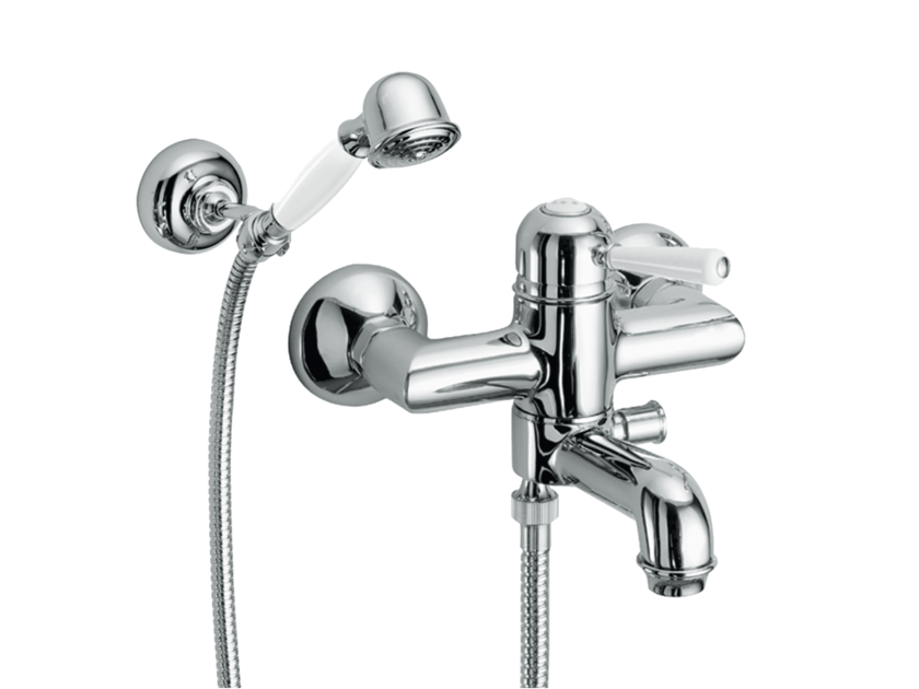 MELROSE 71 7133132 Wallmounted bathtub tap with hand shower By Fir Italia