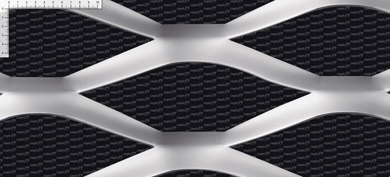 MERIDIANA Stretched mesh for facade finish By FILS