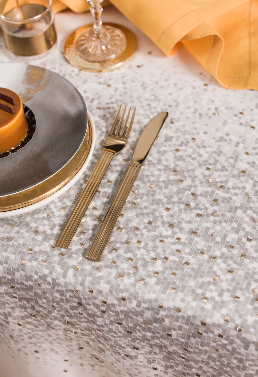 METEORE | Tablecloth Meteore Collection By Alexandre Turpault
