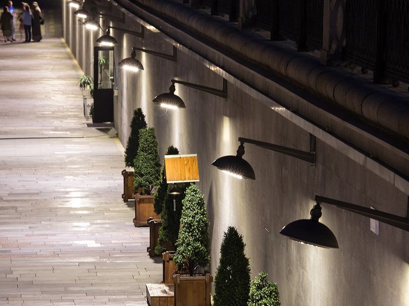 Testa palo a LED in alluminio METRO By GHM-ECLATEC design Eclatec