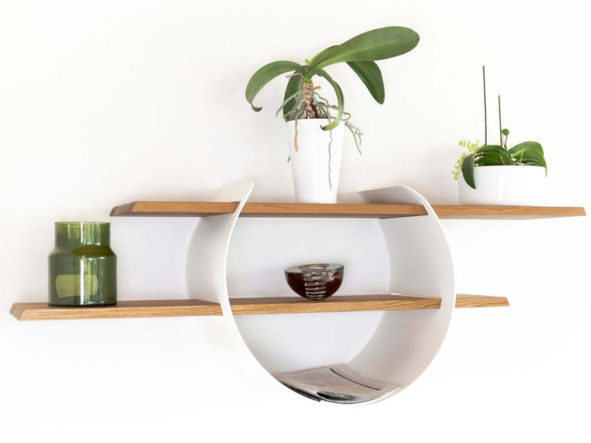 Aluminium and Wood Wall shelves | Archiproducts
