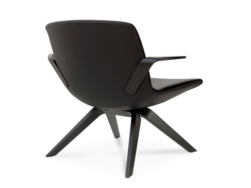 MILOS LOUNGE | Easy chair with armrests By Sitland design Dorigo Design