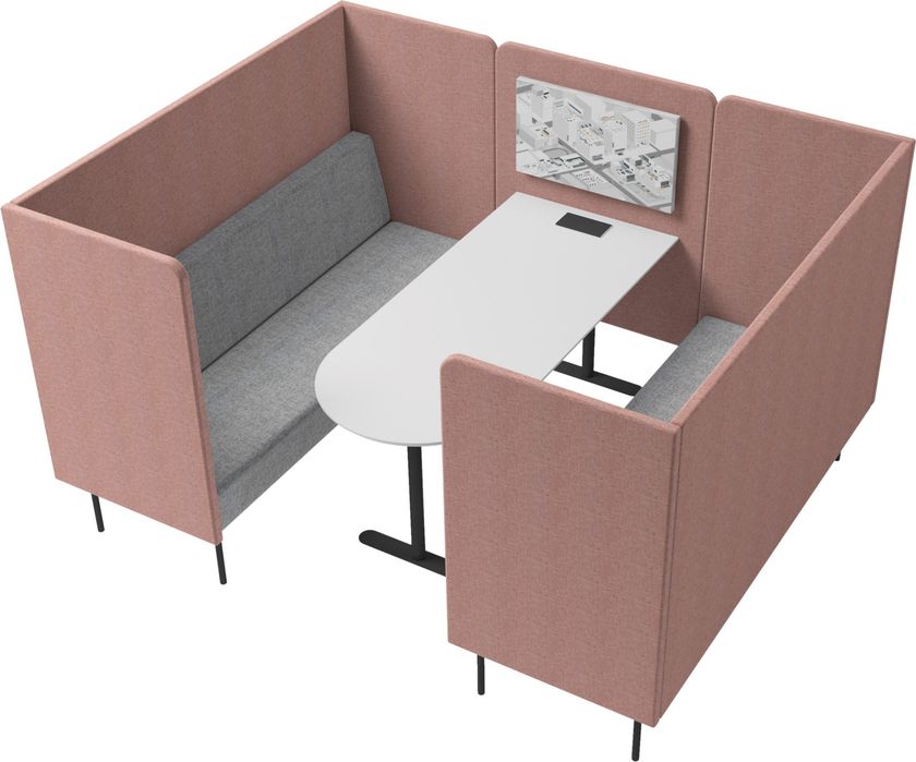 MODO POD | Meeting pod Fabric meeting pod By G_GRADO | design Vilia Jin