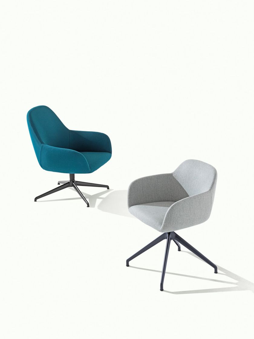 MYRA 678 Swivel easy chair By Et design Emilio Nanni