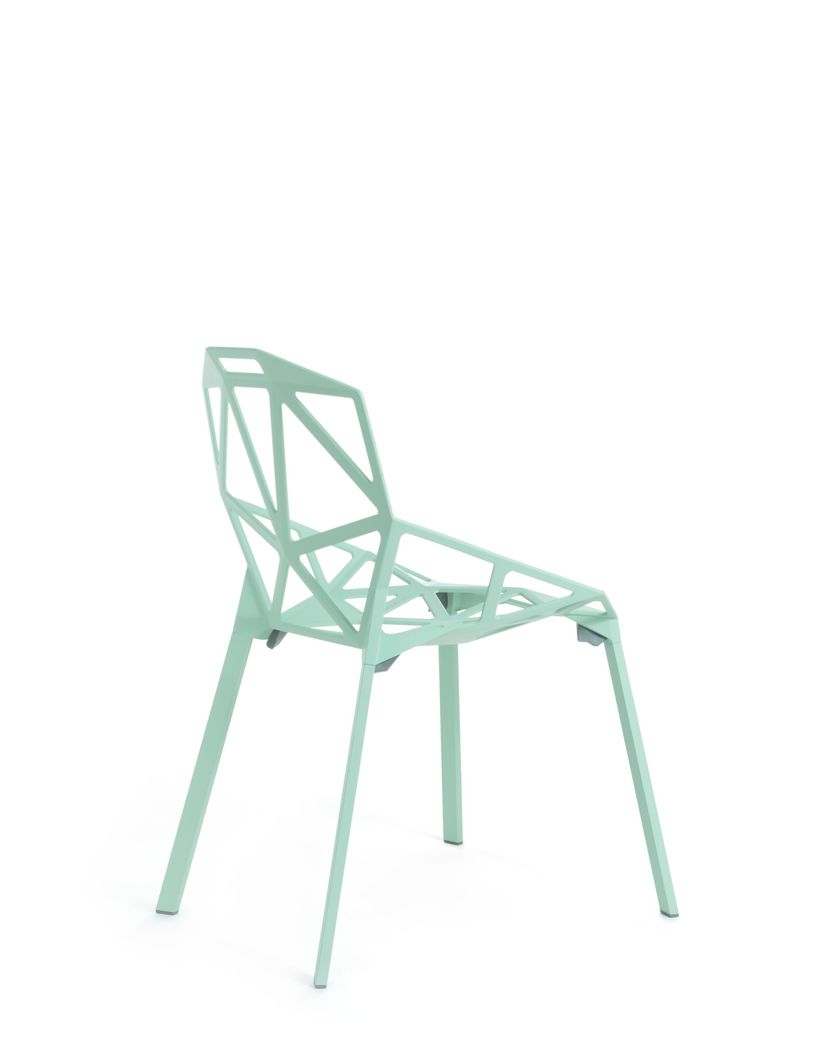 CHAIR ONE Stackable aluminium chair By Magis